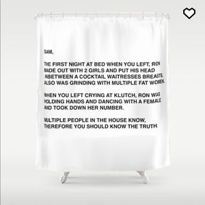 Jersey Shore Shower Curtain. By Society 6
